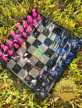 Load image into Gallery viewer, Galaxy Themed Chess and Checkers set
