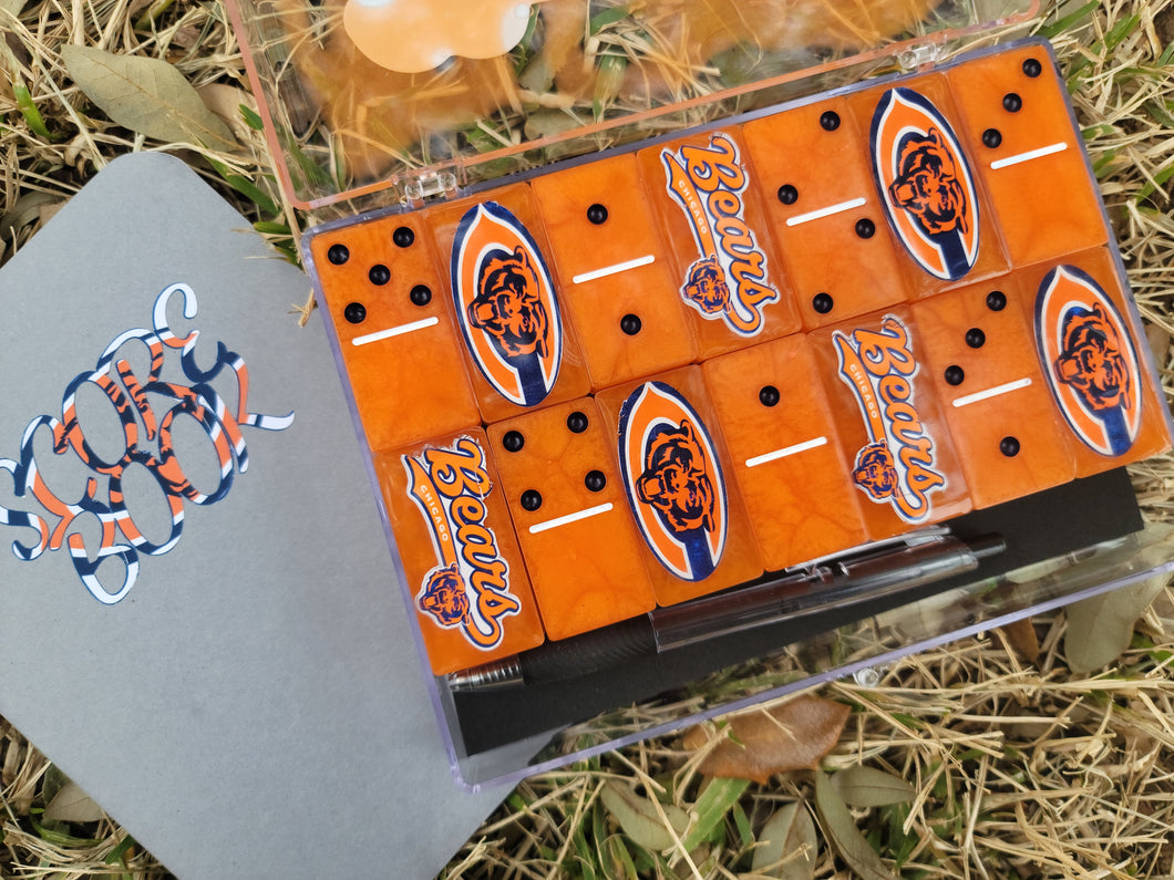 Chicago Bears Dominos set