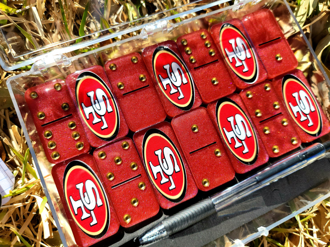 49ers Dominos Set