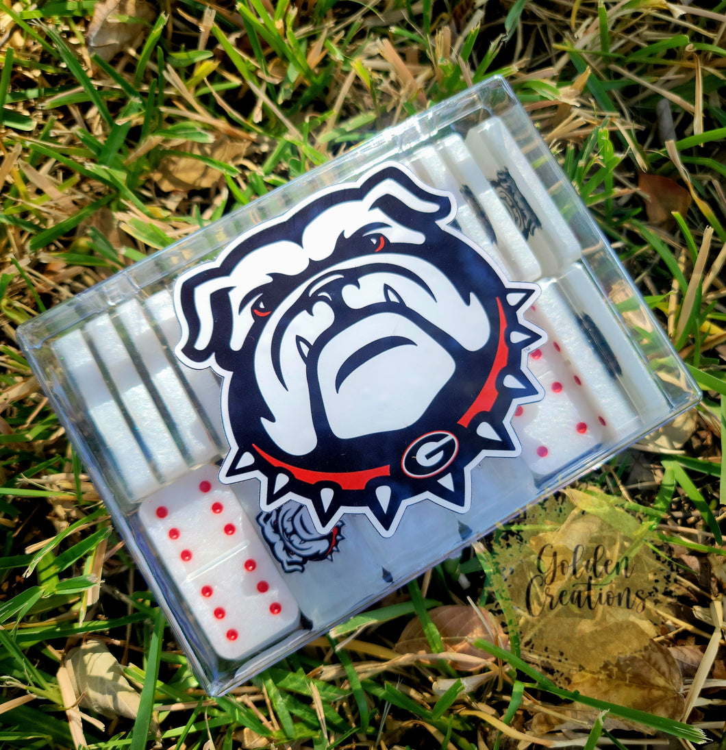 Georgia Bulldogs Dominos set